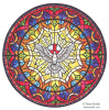 Holy Spirit Rose Window Design